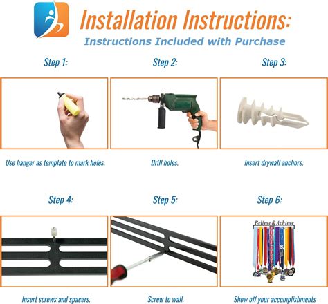 Buy FitGoalz Medal Holder Running Medal Hanger Display - Custom Race ...