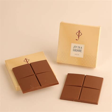 Jakobi Joy In A Square Milk Chocolate | Vegetarian | 40 grams (Pack of ...