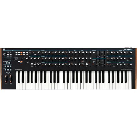 Buy Novation Summit Two-Part 16-Voice 61-Key Polyphonic Synthesizer ...