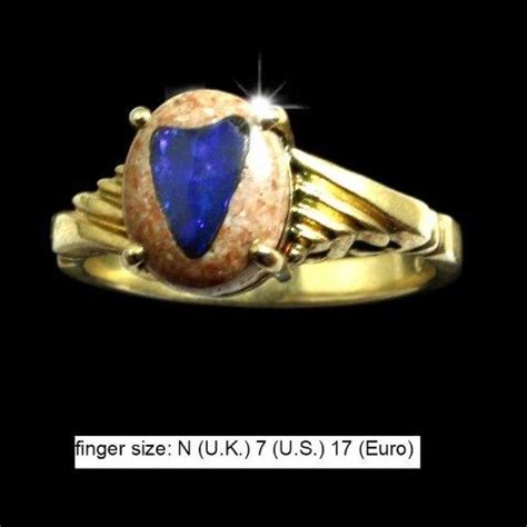 Opal inlay Ring 5401 - Opal Jewelry - Opal Pendants, Opal Rings, Opal ...