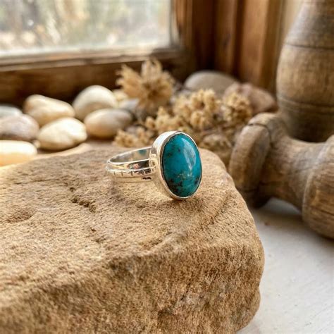 Firoza stone ring for good luck money, wealth, protection and mental p ...