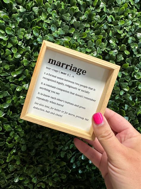 Mini Wooden Frame Definition Signs – Scattered Blessings Gift Shop