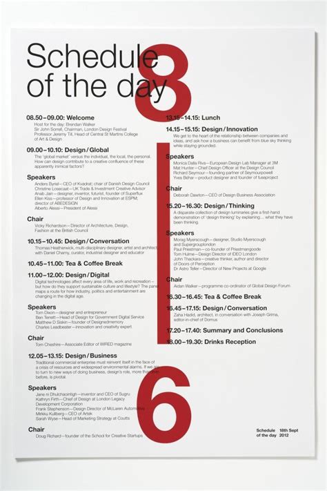 Image result for Program Guide Layout