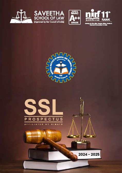 SSL Brochure 2024 - 2024 - SSL is Chennai's oldest private law college ...