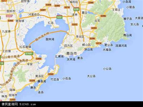 青岛地图高清版最新图片