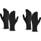 HUNTSMANS ERA Winter Warm, TouchScreen Thermal Woolen Gloves for Men ...