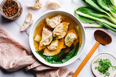 Einfache vegane Wan Tan Suppe · Eat this!