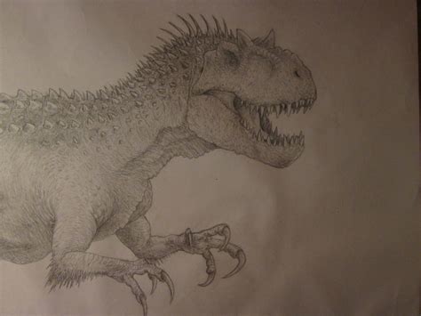 Indominus rex concept drawing by anthonyhoogsteden on DeviantArt