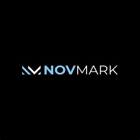 NOVMARK Logotype for SMM agency | Logotype, Branding design, Digital ...