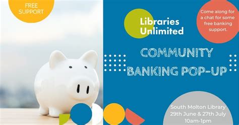 HSBC Community Banking Pop-Up, South Molton Library, 27 July 2023 ...