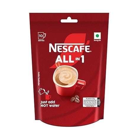 Nescafe All in 1 | Instant Hot Coffee Premix - Just Add Hot Water ...