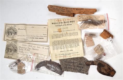Authentic Donner Party Relics [156205]