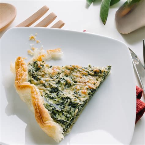 Spinach Feta Quiche Recipe
