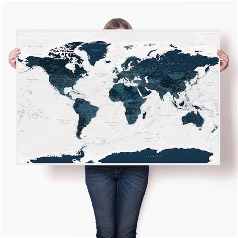 Accurate World Map Poster 的图像结果