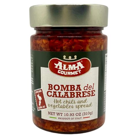 Amazon.com : Alma Gourmet Bomba Calabrese Imported From Italy - Spicy ...