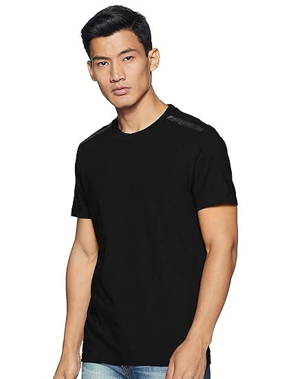 Buy Kenneth Cole Men's Solid Regular fit T-Shirt (KMS19BKQ55_Black XL ...