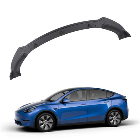 Buy powoq Fit Tesla Model Y Front Lip Front Bumper Lip Spoiler Wing ...