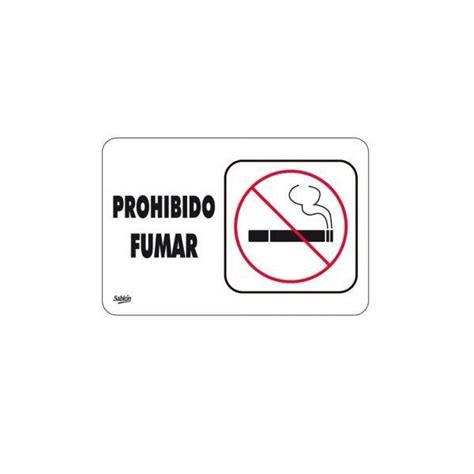 Prohibido fumar - Señalización ® El Encanto