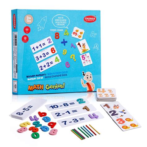 Math Genius for Kids - Educational Math Card game – 21Gadget.in