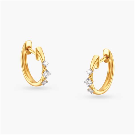 Timeless Fusion Diamond Hoop Earrings