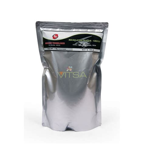 MICRO FINE GREEN TONER POWDER FOR USE IN 228A / 278A / 285A / 328 / 337 ...