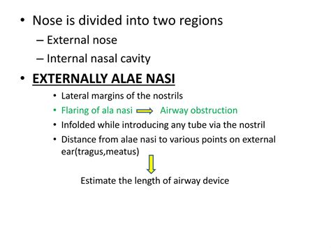 Airway anatomy its assessment and anaesthetic implication | PPTX