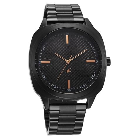Buy Online Fastrack Stunners X Quartz Analog Black Dial Stainless Steel ...