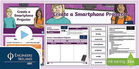 FREE! - Create a Smartphone Projector pack (teacher made)