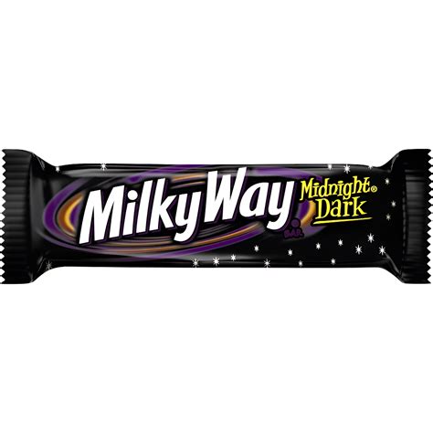 Milky Way Dark Chocolate Candy Bars, Midnight Flavor, Bulk Package, 1. ...