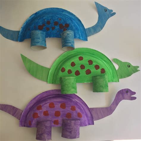 Adorable Dinosaur Paper Plate Craft for Toddlers | Dinosaur crafts ...