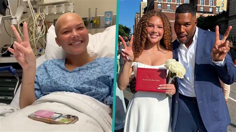 Michael Strahan's Daughter Isabella Reacts To Painful Chemo Prep In ...