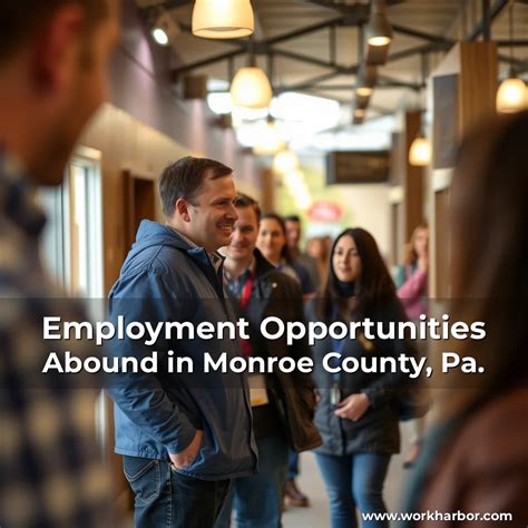 Employment Opportunities Abound in Monroe County, Pa. – WorkHarbor