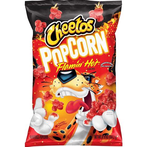 Amazon.com: Cheetos Flamin' Hot Flavored Popcorn, 6.5 Oz