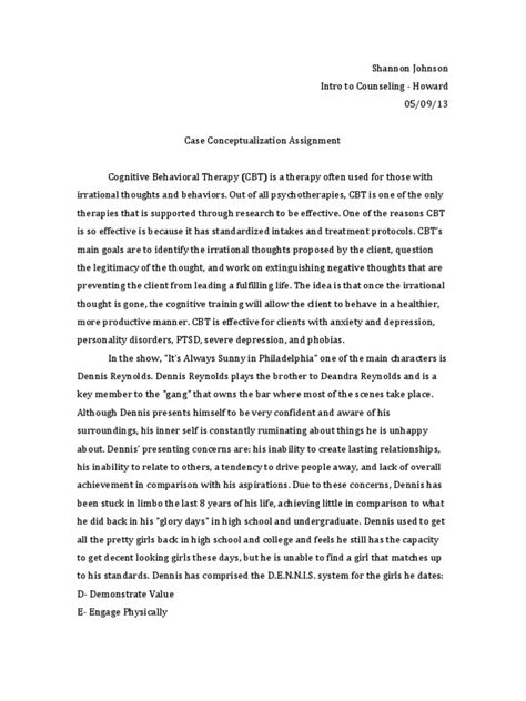 Image result for Dynamic Case Conceptualization Paper Example