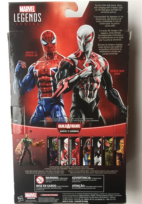 Marvel Legends SPIDER-MAN 2099 Miguel O'Hara Retro ToyBiz Card Figure ...