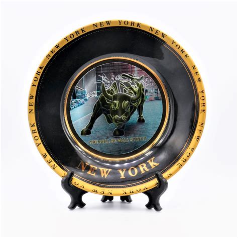 New York Gold Line Plates-1610394315 - NEW YORK GIFTS