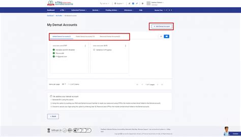 My Demat Account User Manual | Income Tax Department