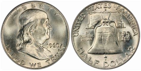1960 Half Dollar Value: are "D", No mint mark worth money?