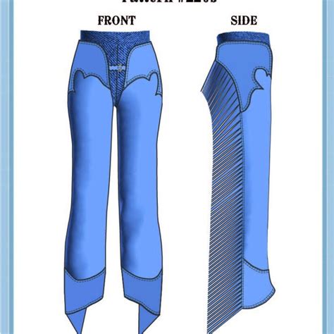 Image result for How to Make Chaps Pattern
