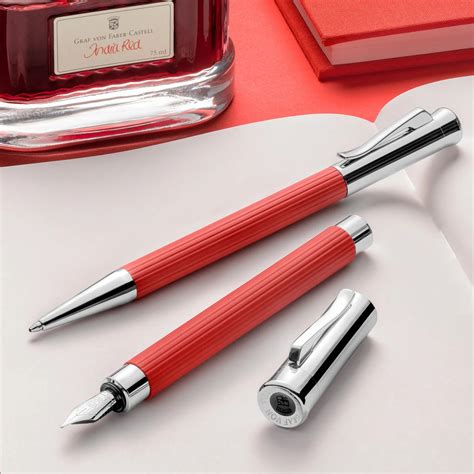 Graf Von Faber-Castell Tamitio India Red Roller Ball Pen – PEN PLANET