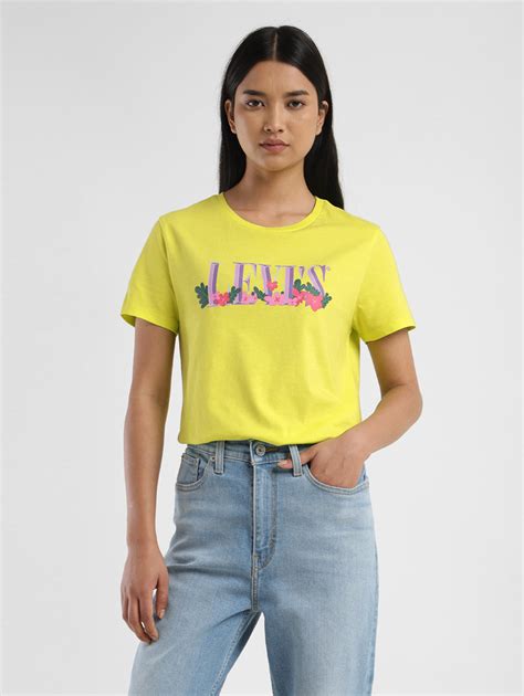 Women's Graphic Print Crew Neck T-shirt – Levis India Store