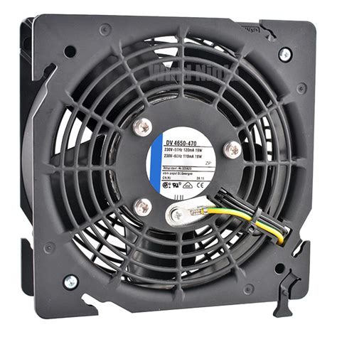 Ventilador DV 4650-470 de 12 cm, 120 mm, 120 x 120 x 38 mm, AC230 V ...