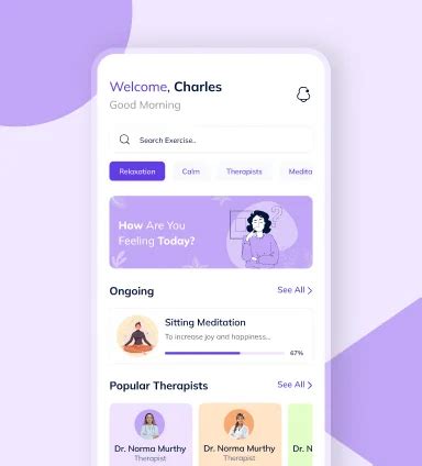 Mental Health Mobile App Portfolio | BMV System Integration