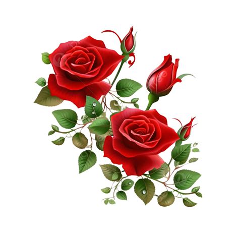 Valentines Day Roses Clip Art