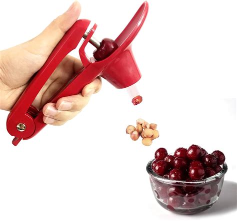 Amazon.com: Cherry Pitter, Stainless Steel Olive and Cherries Pitters ...