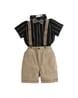 Buy Beige & Black Sets for Boys by HOPSCOTCH Online | Ajio.com