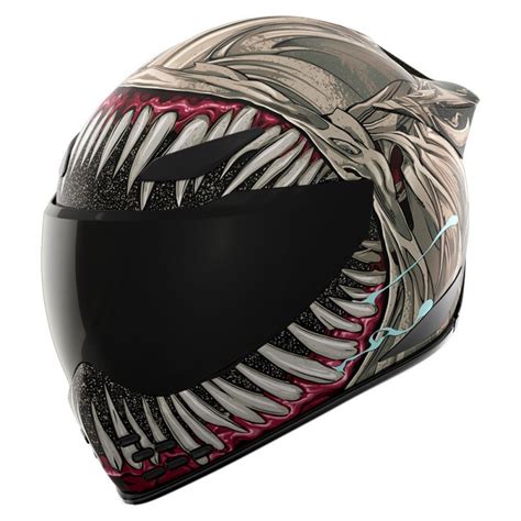 Icon Domain Grand Maw-Grey Helmet