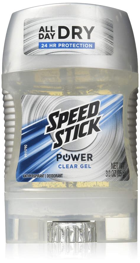 Speed Stick Power Clear Gel Anti-Perspirant Deodorant 3 oz (Pack of 3 ...