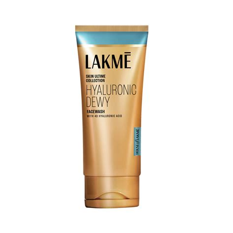 Lakmē Hyaluronic Dewy Facewash | Hyadrating Face Cleanser with 4D Hyal