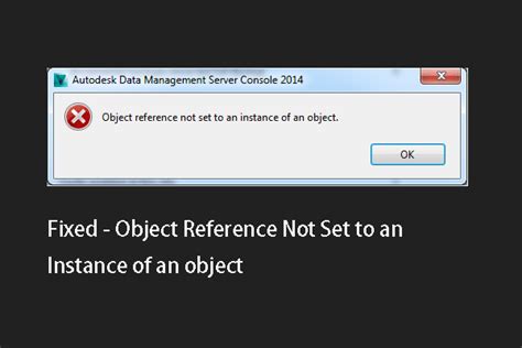 Image result for How to Fix Object Reference Not Set On CurseForge